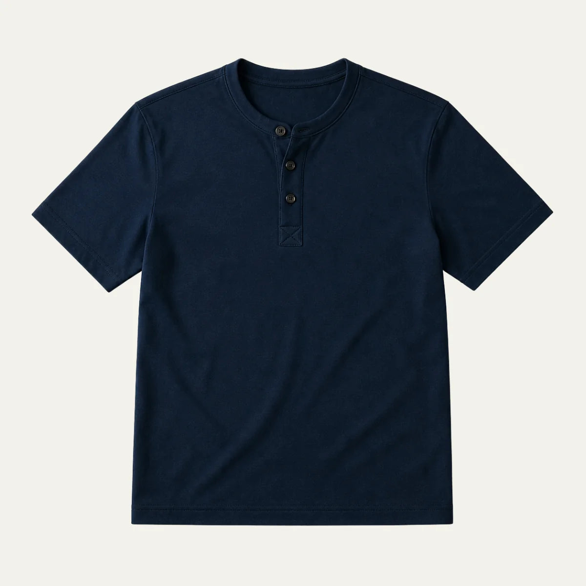 Men's Casual Henley Summer Polo Shirt