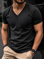 Men's Chic Short Sleeve Shirt