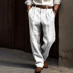 Men's Classic Pleated Trousers