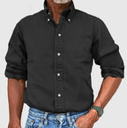 Men's Essential Long-Sleeve Casual Shirt
