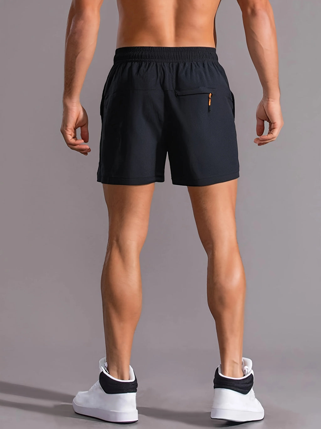 Men's Lightweight Zip Pocket Gym Shorts