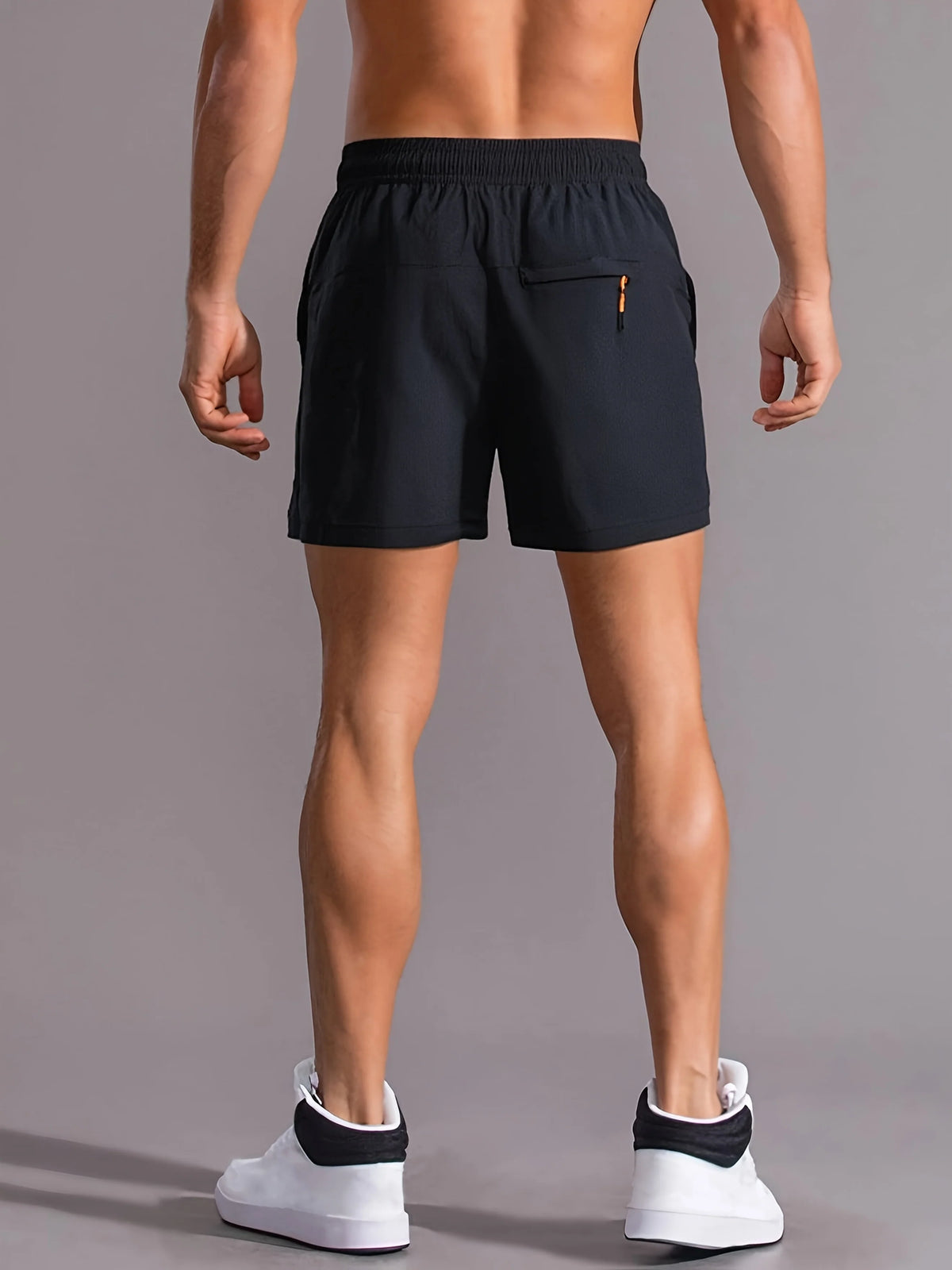 Men's Lightweight Zip Pocket Gym Shorts