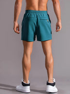 Men's Lightweight Zip Pocket Gym Shorts