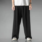 Men's Loose Fit Cotton Linen Trousers