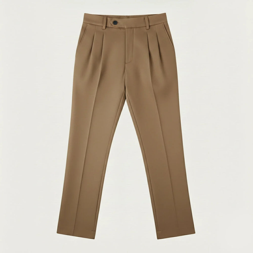 Men's Loose Fit Lightweight Linen Summer Trousers