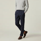 Men's Loose Fit Lightweight Linen Summer Trousers