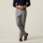 Men's Loose Fit Lightweight Linen Summer Trousers