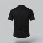 Men's Plaid Short Sleeve Polo Shirt