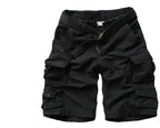 Men's Relaxed Fit Multi-Pocket Camouflage Cargo Shorts