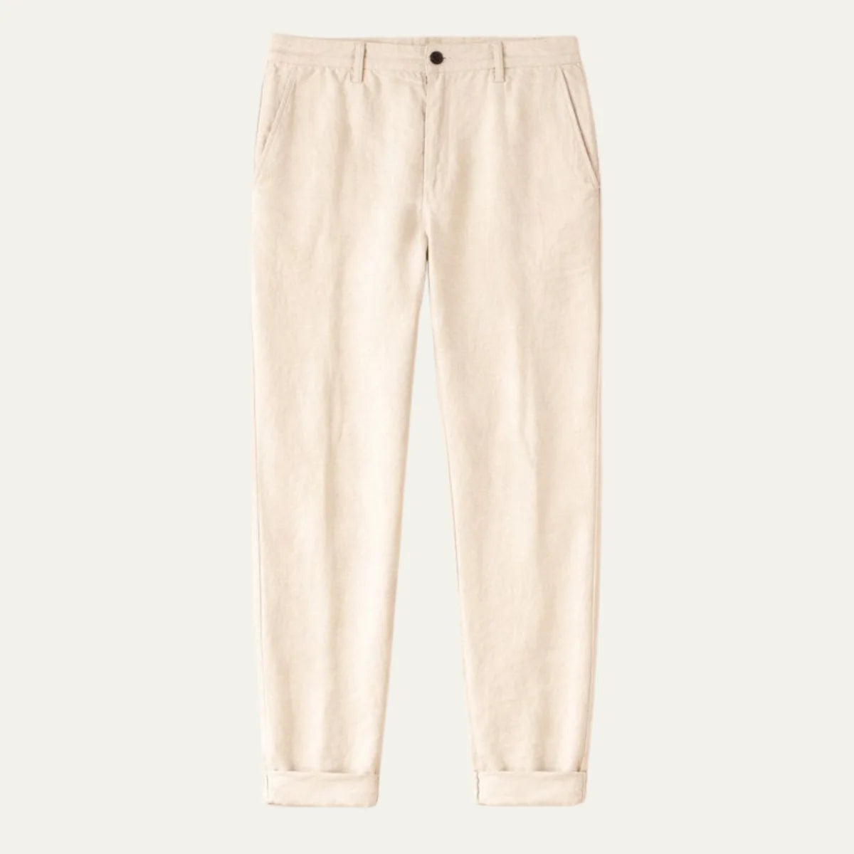 Men's Relaxed Fit Summer Linen Trousers