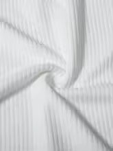 Men's Retro Striped Long Sleeve Polo Shirt