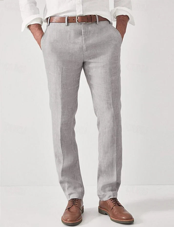 Men's Sleek Modern Fit Trousers