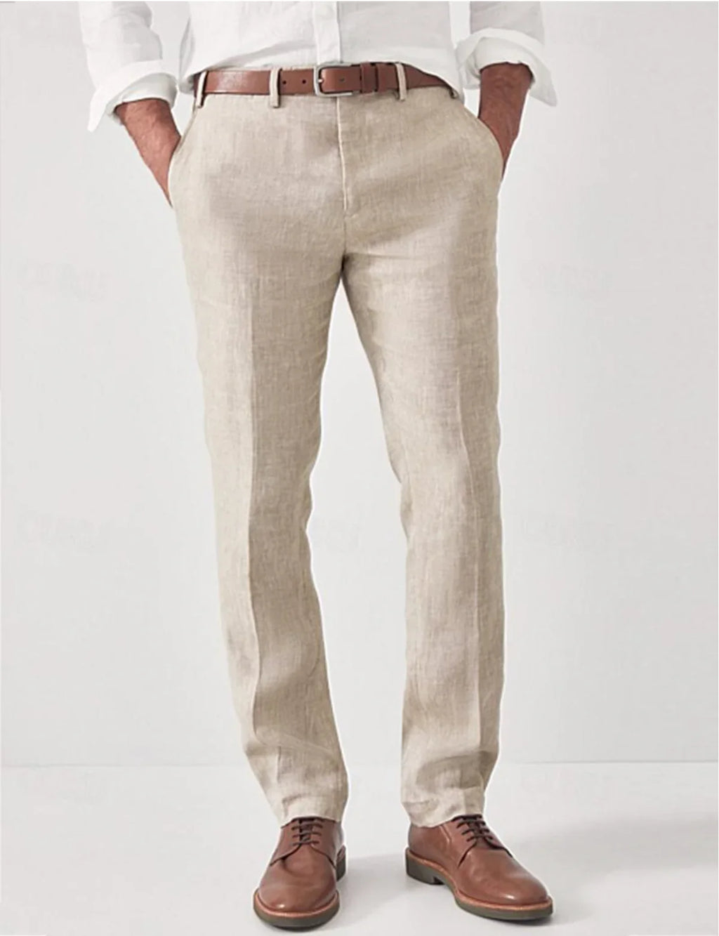 Men's Sleek Modern Fit Trousers