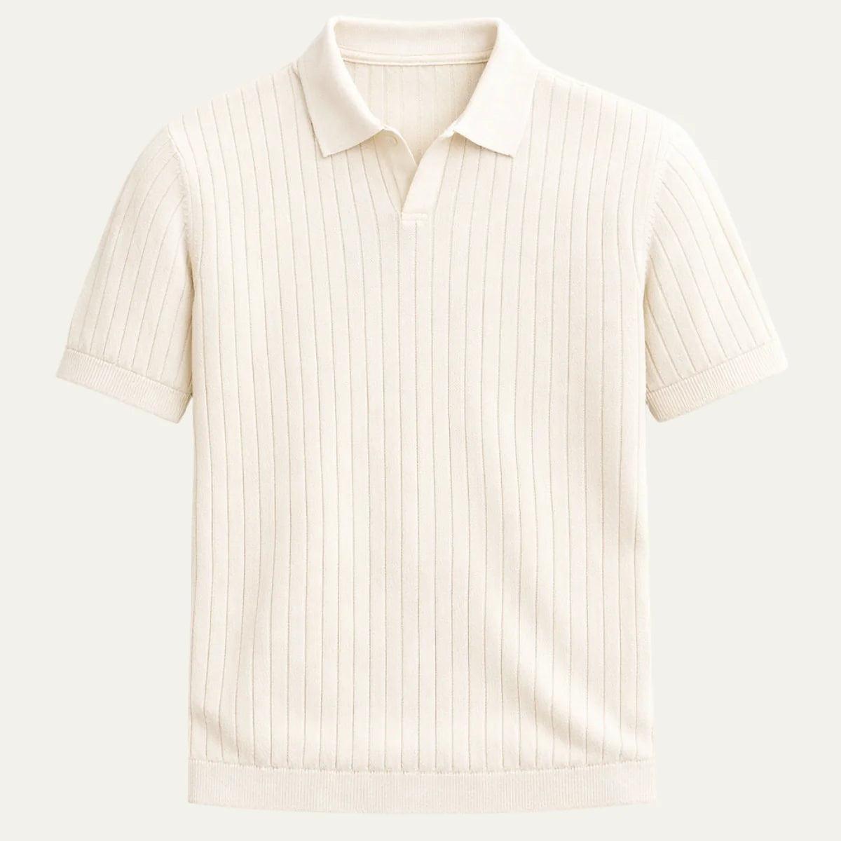 Men's Slim Fit Knit Short-Sleeve Polo Shirt