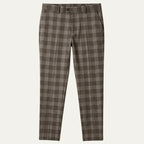 Men's Smart Casual Checked Slim Fit Trousers