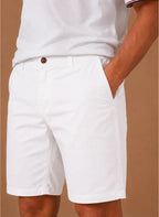 Men's Smart Casual Cotton Tailored Fit Chino Shorts
