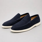 Men's Suede-Look Slip-On Loafers