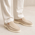 Men's Suede-Look Slip-On Loafers
