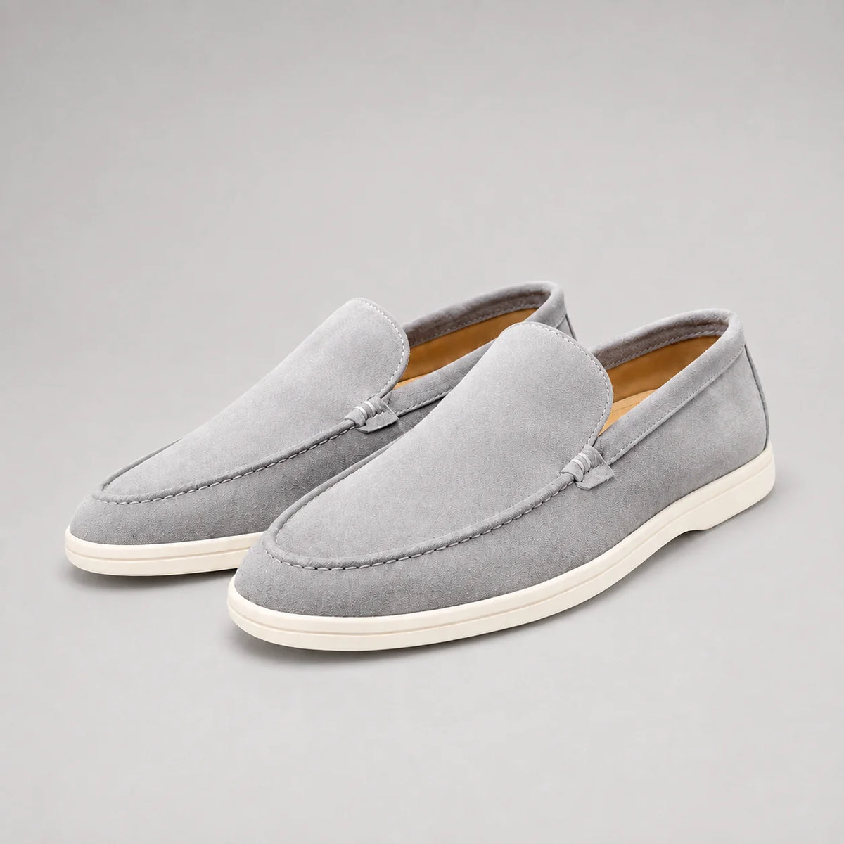 Men's Suede-Look Slip-On Loafers