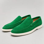 Men's Suede-Look Slip-On Loafers