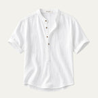 Men's Summer Casual Linen Relaxed Shirt