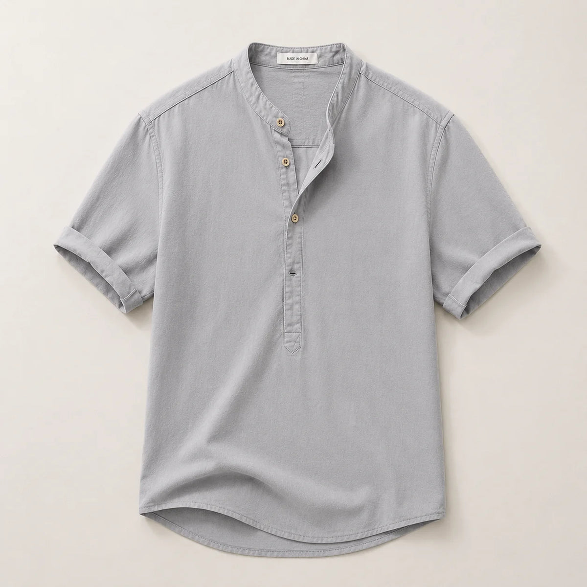 Men's Summer Casual Linen Relaxed Shirt