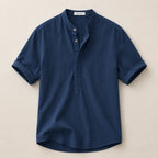 Men's Summer Casual Linen Relaxed Shirt