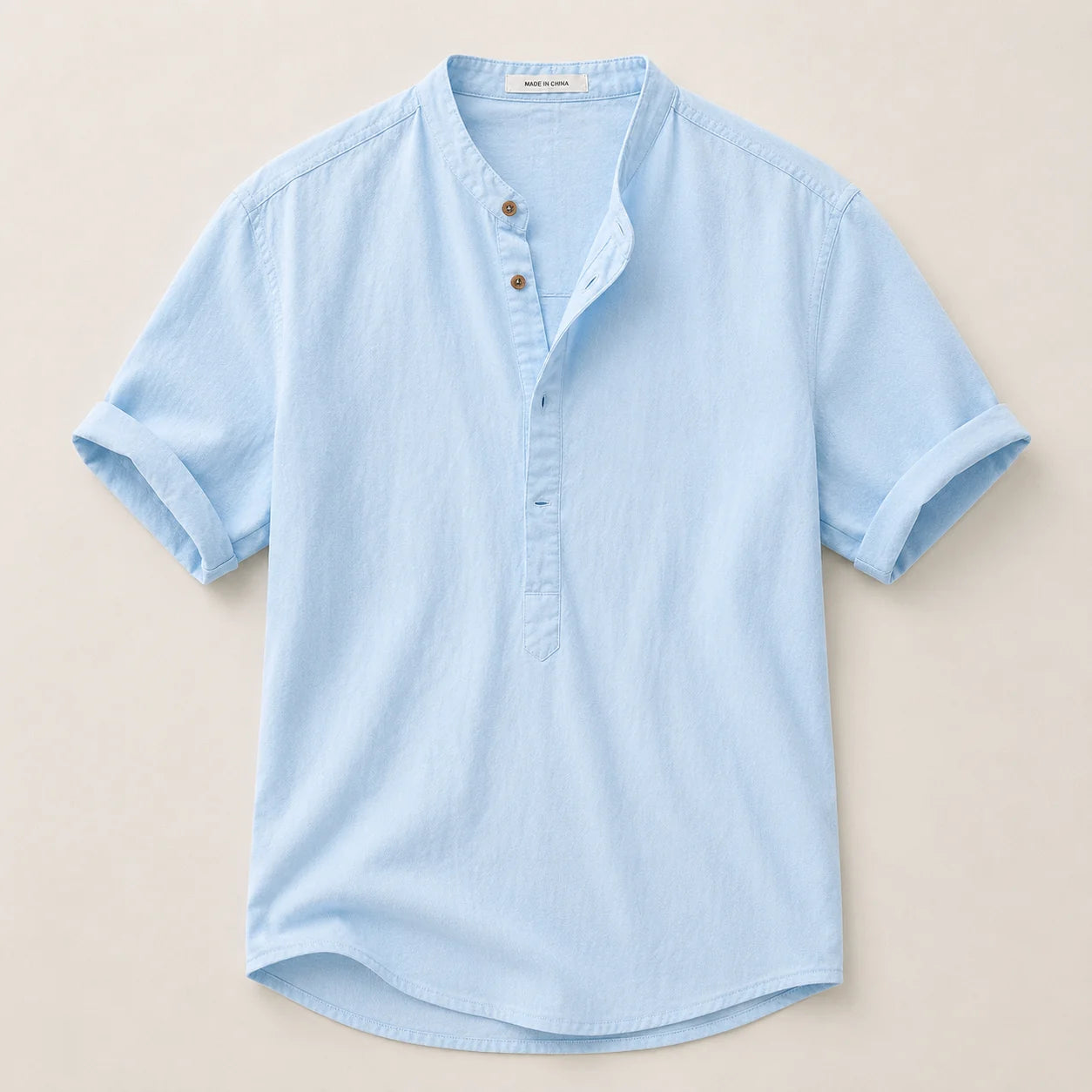 Men's Summer Casual Linen Relaxed Shirt
