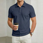 Men's Summer Casual Short Sleeve Polo Shirt