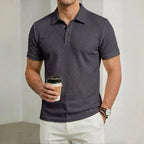Men's Summer Casual Short Sleeve Polo Shirt