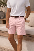 Men's Tailored Cotton Twill Summer Shorts