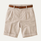 Men's Tailored Summer Linen Shorts