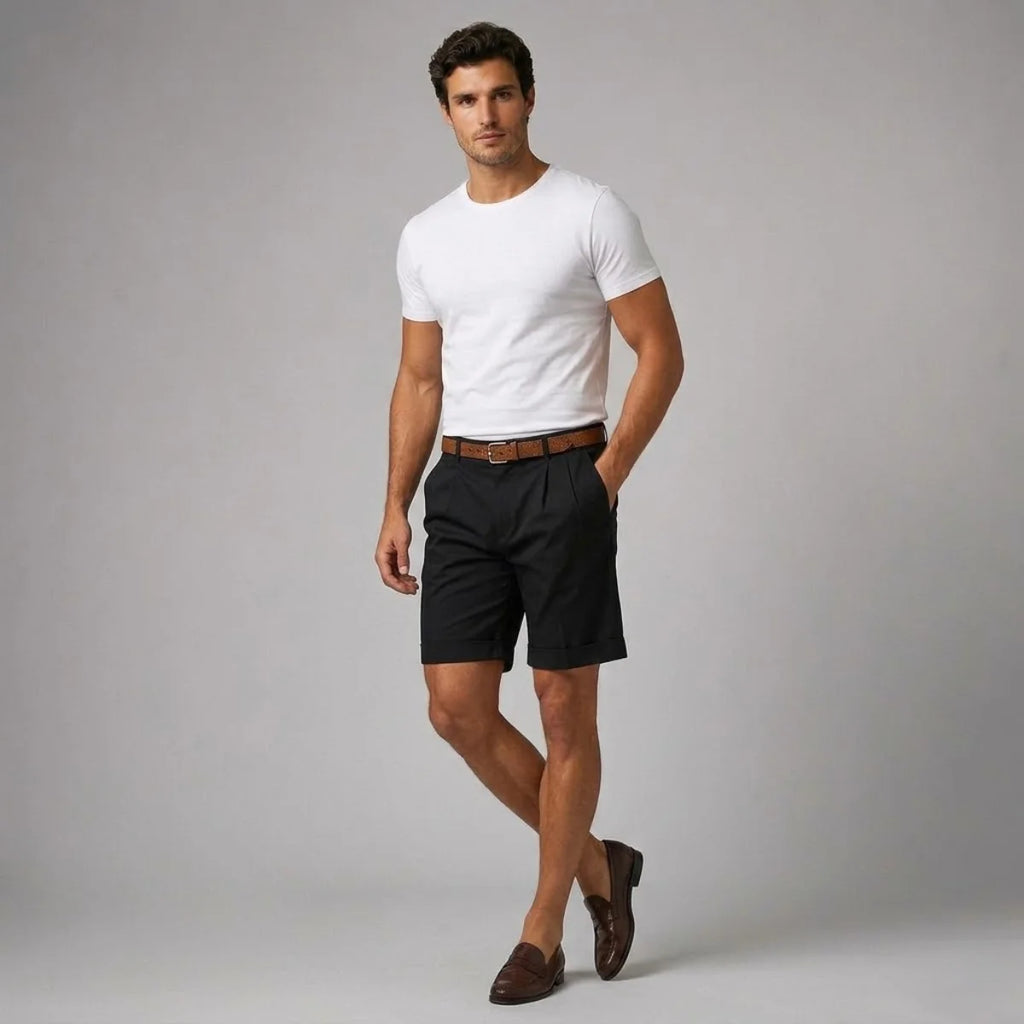 Men's Tailored Summer Linen Shorts