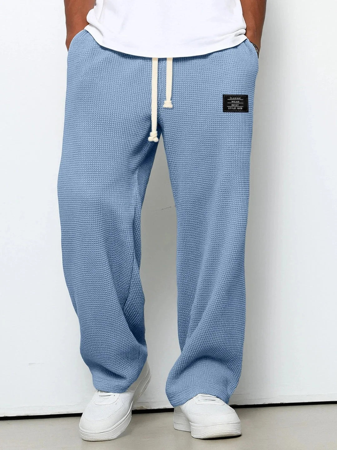 Men's Urban Wide-Leg Casual Trousers