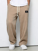 Men's Urban Wide-Leg Casual Trousers