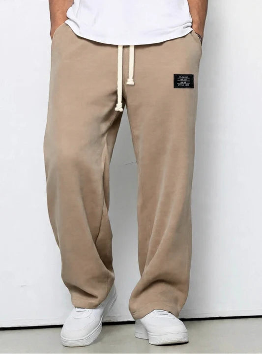 Men's Urban Wide-Leg Casual Trousers