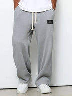 Men's Urban Wide-Leg Casual Trousers
