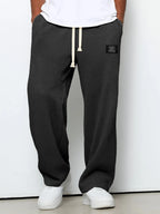 Men's Urban Wide-Leg Casual Trousers