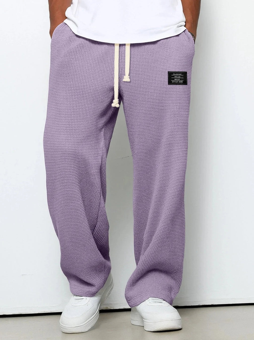 Men's Urban Wide-Leg Casual Trousers