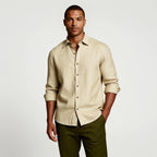 Men's Vintage Casual Linen Relaxed Shirt