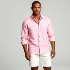 Men's Vintage Casual Linen Relaxed Shirt