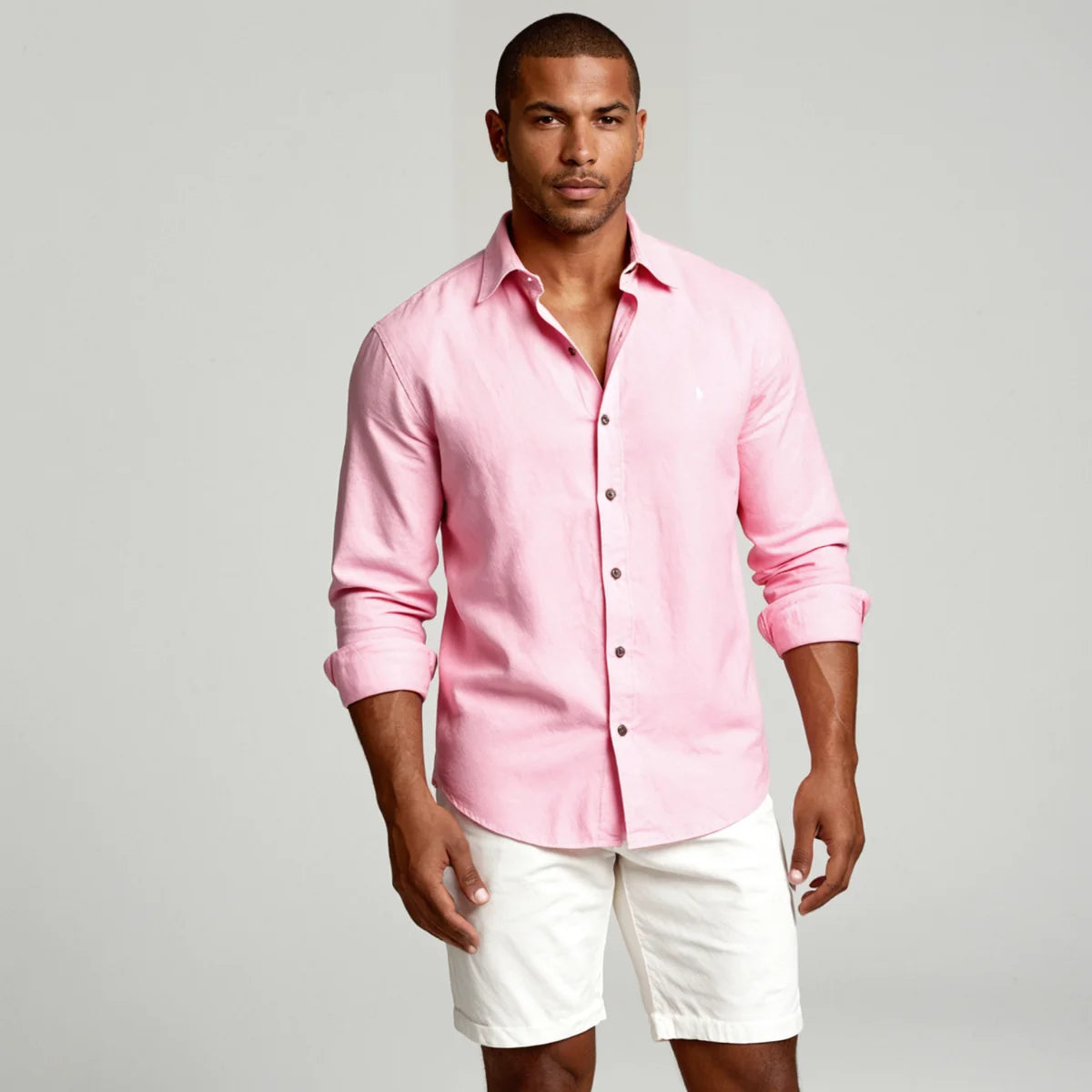 Men's Vintage Casual Linen Relaxed Shirt