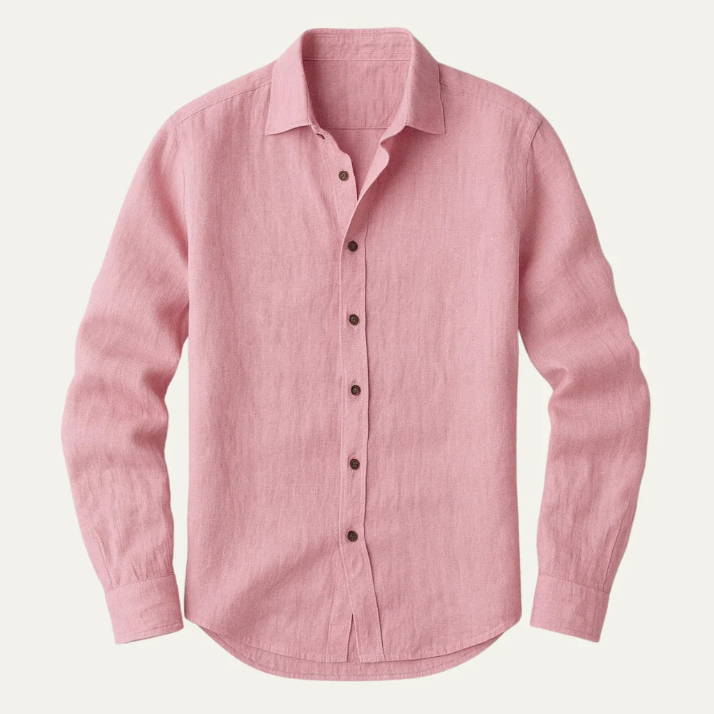 Men's Vintage Casual Linen Relaxed Shirt