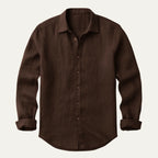 Men's Vintage Casual Linen Relaxed Shirt