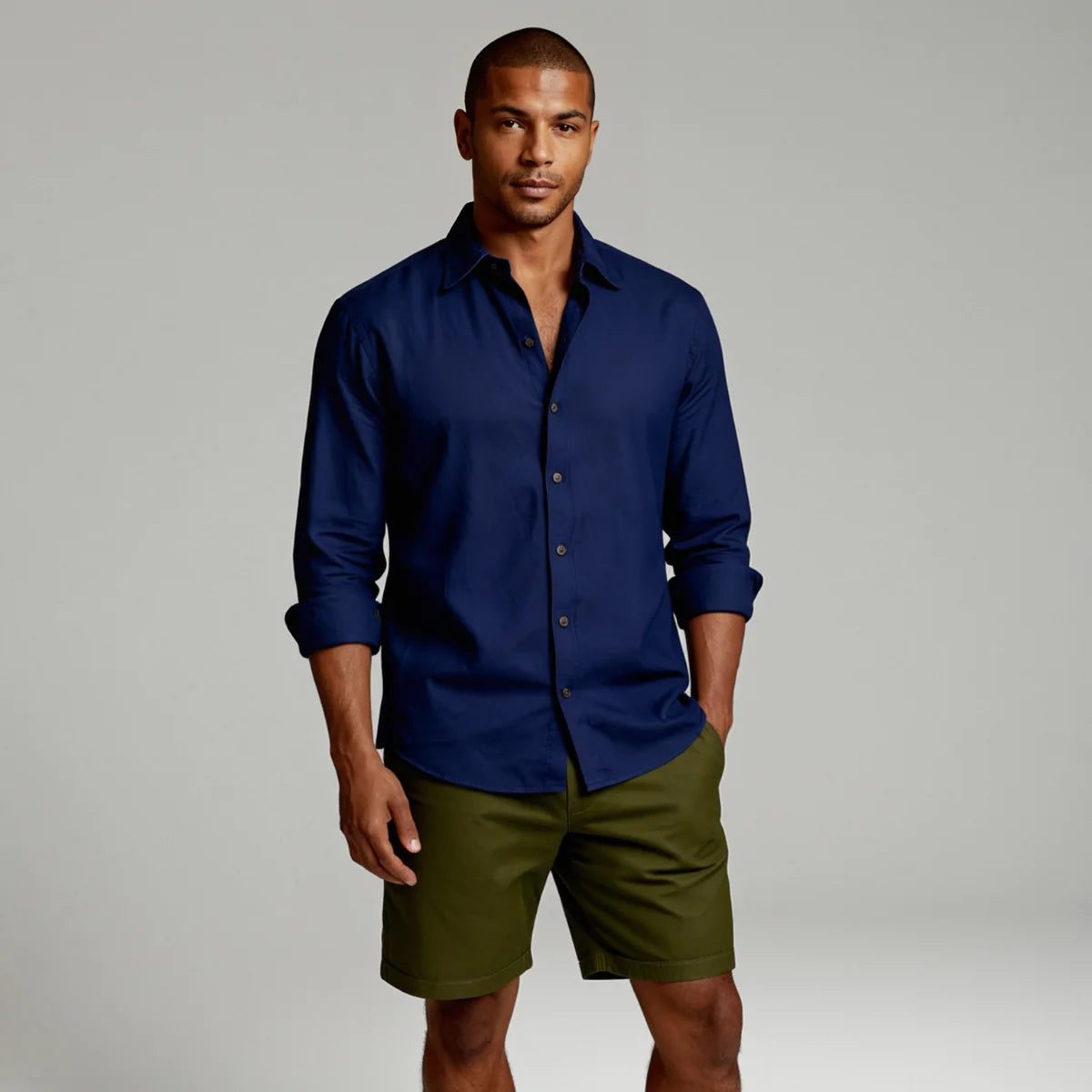 Men's Vintage Casual Linen Relaxed Shirt