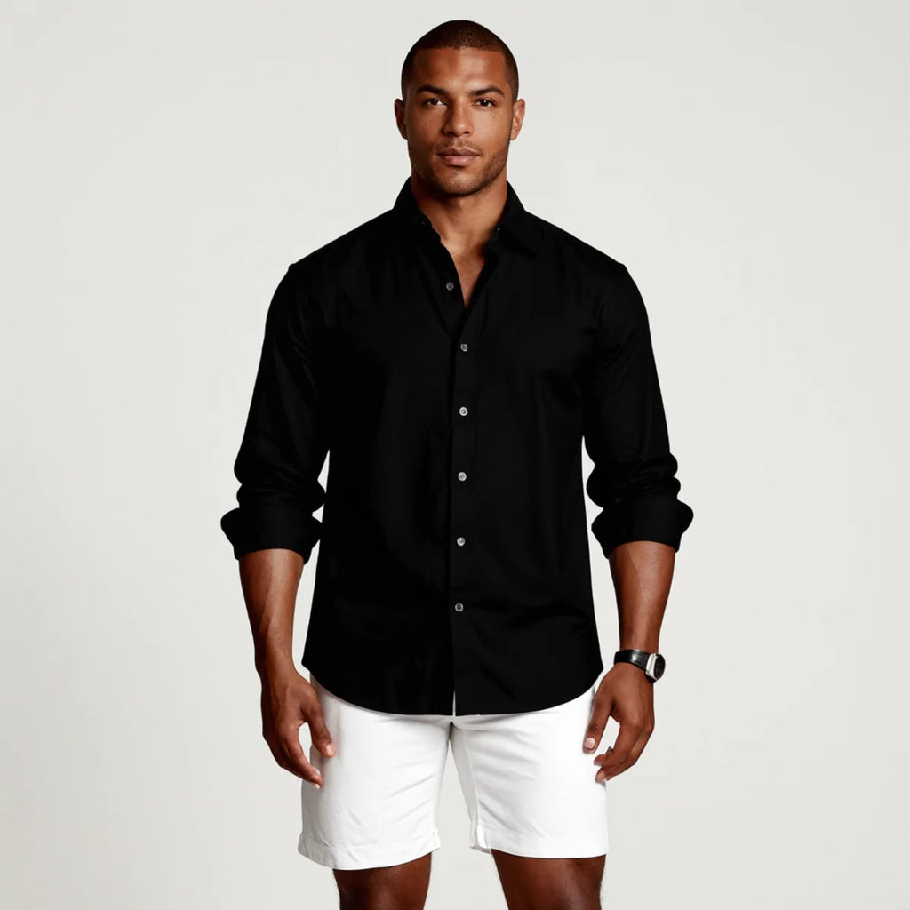 Men's Vintage Casual Linen Relaxed Shirt