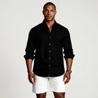 Men's Vintage Casual Linen Relaxed Shirt