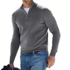 Premium Zip Knit Pullover