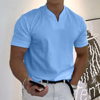 Refined Collar Polo Shirt for Men
