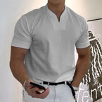 Refined Collar Polo Shirt for Men